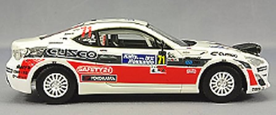 LA-X 1/43 トヨタ 86 CUSCO Racing 2012年 ラリー北海道 JN-3クラス優勝 #71 三好秀昌/谷内壽隆 完成品 khxv5rg Amazon | LA-X 1/43 トヨタ 86 CUSCO Racing 2012年 ラリー